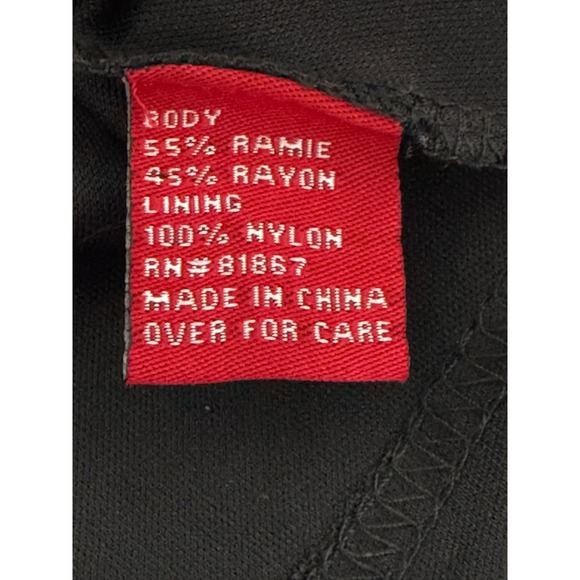 Black Beaded Crochet Cami Y2K Night Luxe Indie Sleaze Whimsigoth Top Size Large - Picture 5 of 14